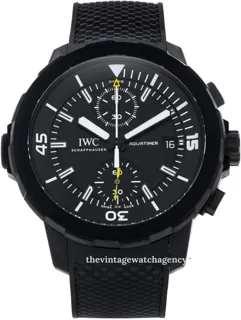 IWC Aquatimer IW379502 Stainless steel and Rubber Black