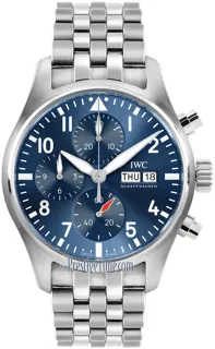 IWC Pilot Chronograph IW388102 Stainless steel Blue