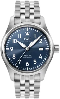 IWC Pilot IW3282-04 Stainless steel Blue