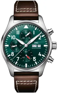 IWC Pilot IW3780-05 Stainless steel Green