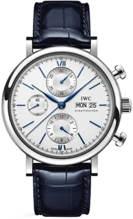 IWC Portofino Chronograph IW391037 Stainless steel Silver