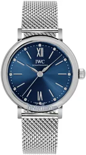 IWC Portofino IW357404 Stainless steel Blue