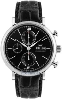 IWC Portofino IW391029 Stainless steel Black