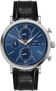 IWC Portofino IW391036 42mm Stainless steel Blue