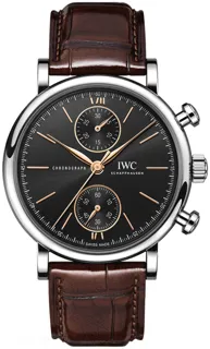 IWC Portofino IW391404 Stainless steel Black