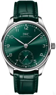 IWC Portugieser IW3583-10 Stainless steel Green