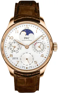 IWC Portugieser IW503302 Yellow gold Silver