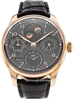 IWC Portugieser IW503404 Yellow gold Gray