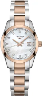 Longines Conquest Classic L2.286.3.87.7 Stainless steel White