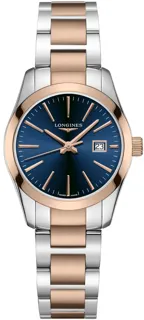 Longines Conquest Classic L2.286.3.92.7 Stainless steel Blue