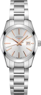 Longines Conquest Classic L2.286.4.72.6 Stainless steel Silver