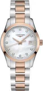 Longines Conquest Classic L2.386.3.87.7 Stainless steel White