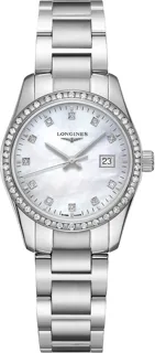 Longines Conquest Classic L22860876 Stainless steel White