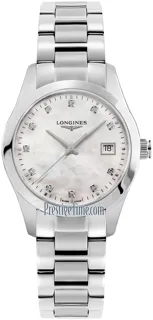 Longines Conquest Classic L23864876 Stainless steel White