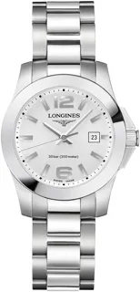 Longines Conquest L3.376.4.76.6 Stainless steel Silver