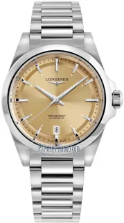 Longines Conquest L3.720.4.62.6 Stainless steel Champagne