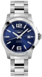 Longines Conquest L3.776.4.99.6 Stainless steel Blue