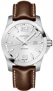 Longines Conquest L37604765 Stainless steel Silver