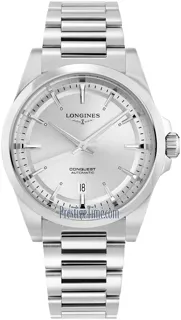 Longines Conquest L38304726 Stainless steel Silver