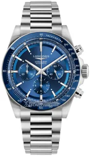 Longines Conquest L38354926 Stainless steel Blue