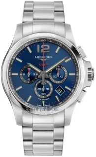 Longines Conquest V.H.P. L3.727.4.96.6 Stainless steel Blue