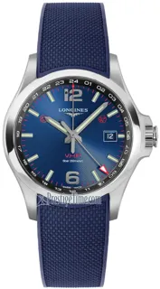 Longines Conquest V.H.P. L3.728.4.96.9 Stainless steel Blue