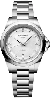 Longines Conquest L3.320.4.87.6 Stainless steel White