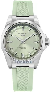 Longines Conquest L3.430.4.02.9 Stainless steel Green