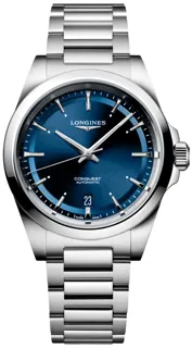 Longines Conquest L3.720.4.92.6 Stainless steel Blue