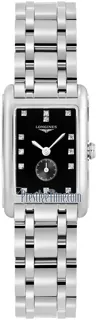 Longines DolceVita L5.255.4.57.6 Stainless steel Black