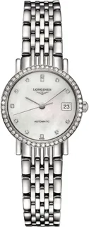 Longines Elegant L4.309.0.87.6 Stainless steel White