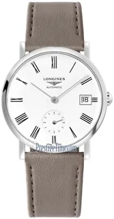 Longines Elegant L4.312.4.11.2 Stainless steel White