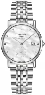 Longines Elegant L4.312.4.87.6 Stainless steel Mother of Pearl