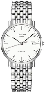 Longines Elegant L4.810.4.12.6 Stainless steel White