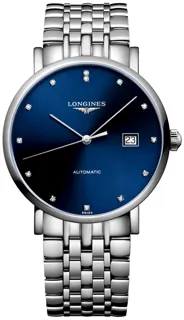 Longines Elegant L4.910.4.97.6 Stainless steel Blue