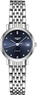 Longines Elegant L43094976 Stainless steel Blue