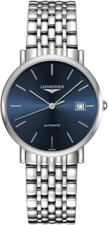 Longines Elegant L4.810.4.92.6 Stainless steel Blue