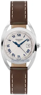 Longines Equestrian L6.137.4.71.2 30mm Stainless steel White