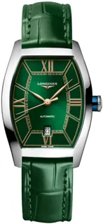 Longines Evidenza L2.142.4.06.2 Stainless steel Green