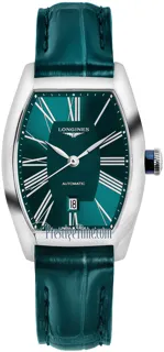 Longines Evidenza L2.142.4.60.2 Stainless steel Green