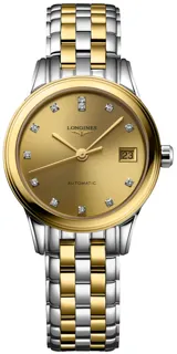 Longines Flagship L4.274.3.37.7 Stainless steel Champagne