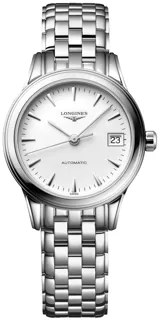 Longines Flagship L4.274.4.12.6 Stainless steel White