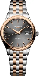 Longines Flagship L4.374.3.78.7 Stainless steel Gray