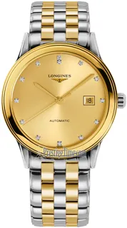 Longines Flagship L4.984.3.37.7 Stainless steel Champagne