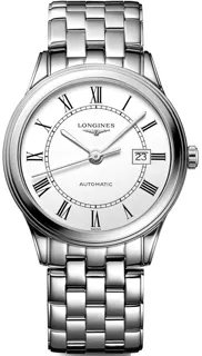 Longines Flagship L4.984.4.21.6 Stainless steel White