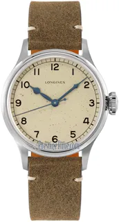 Longines Heritage L28194932 Stainless steel Silver