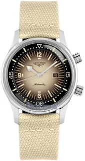 Longines Heritage L3.374.4.30.2 Stainless steel Beige