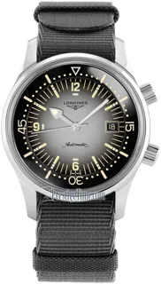 Longines Heritage L37744702 Stainless steel Gray