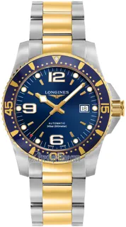 Longines HydroConquest L3.742.3.96.7 Stainless steel Blue