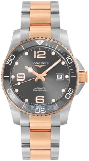 Longines HydroConquest L3.781.3.78.7 Stainless steel Gray